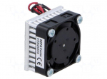 Fan: DC | axial | 5VDC | 25x25x15mm | 19dBA | ball | 10000rpm
