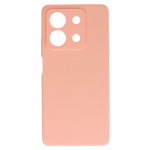 Back panel cover Connect Xiaomi Poco X6 Premium Quality Soft Touch Silicone Case Pink Sand