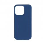 Back panel cover Connect Samsung Galaxy A55 5G Premium Quality Soft Touch Silicone Case Midnight Blue