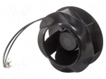 Fan: EC | axial | 230VAC | &Oslash;294mm | 2100m3/h | ball | 2900rpm | IP55 | black