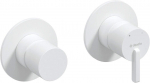 Shower mixer with shower switch - horizontal