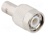 Connector: TNC | plug | straight | crimped | Contacts: brass | 50&Omega; | 11GHz