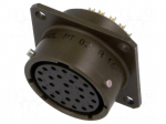 Connector: circular | socket | female | PT/451 | 7.5A | 600V | PIN: 26