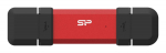 Silicon Power DS72 USB flash drive 250 GB USB Type-A / USB Type-C 3.2 Gen 2 (3.1 Gen 2) Red