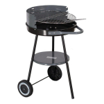 Spordiks ja aktiivseks puhkuseks // Grillid ja gaasipliidid // Grill okrągły na k&oacute;łkach śr. 40cm Master Grill MG912