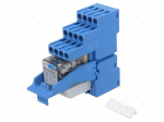 Relay: interface | DPDT | Ucoil: 24VDC | 20A | 10A/250VAC | 10A/24VDC