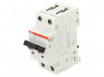 Circuit breaker | 400VAC | 400VDC | Inom: 40A | Poles: 2 | Charact: C