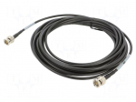 Cable | 7m | BNC male,both sides | black | straight | 0&divide;40&deg;C | 75&Omega;
