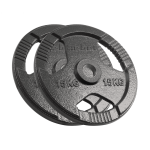 Spordiks ja aktiivseks puhkuseks // Spordikaubad ja varustus // Obciążenie żeliwne olimpijskie zestaw 2x15kg, otw&oacute;r 51mm, talerz z uchwytami, REBEL ACTIVE