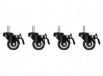 Set of wheels | black