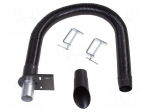 Extraction arm | for soldering fume absorber | L: 1.2m | ESD | &Oslash;: 50mm