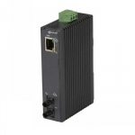BLACKBOX ECONOMY DIN RAIL 10-100 MEDIA CONVERTER 1P - (1) 10/100 MBPS RJ45, (1) 100BASEFX MM ST, 2KM