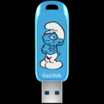 SanDisk USB 3.2,Ingot Type-A,130MB/s,Brainy Smurf Edition,4x6 Blister,Global