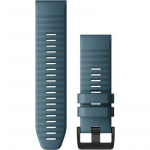Strap Garmin Fenix 6X 26mm QuickFit Watch Band, Lakeside Blue Silicone