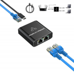 V&otilde;rguseadmed // Traadita v&otilde;rguliidesed // HD43 Rozdzielacz sieciowy 1x2 rj45