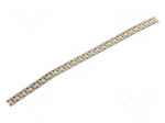 LED tape | white cold | 2835 | LED/m: 120 | 10mm | white PCB | IP20 | 120&deg;
