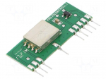 Module: RF | AM receiver | ASK,OOK | 433.92MHz | -108dBm | 3&divide;5VDC | 5.5mA