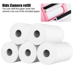 Another product HQ Self-Adhesive Thermo Paper sticker x10 Rolls 57mm x 25mm for Kids Print Camera White