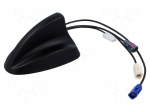 Antenna | automotive,SHARK | AM,DAB,FM,GNSS | Fakra | Len: 290mm