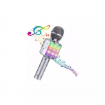 Microphone Bemi  M85 Karaoke Kids & Adult Fun Effect Microphone with Speakers & Recod Micro SD USB Bluetooth
