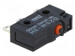 Microswitch SNAP ACTION | without lever | SPDT | 3A/125VAC | ON-(ON)