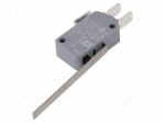 Microswitch SNAP ACTION | with lever | SPDT | 16A/250VAC | ON-(ON)