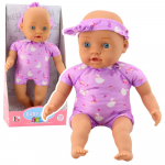 M&auml;nguala | PC | Konsoolid | Tarvikud // M&auml;nguasjad ja m&auml;ngud lastele // Lalka Niemowlę w Fioletowym Body Miękki Brzuszek Opaska Z Kokardką 31 cm