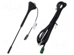 Antenna | car top,automotive,external | 265mm | UHF | universal | 5m