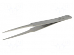 Tweezers | 135mm | for precision works | Blade tip shape: sharp