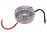 Transformer: toroidal | 200VA | 230VAC | 14V | 14.28A | 2.1kg | &Oslash;: 120mm