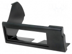 Radio mounting frame | Fiat | 1 DIN | black
