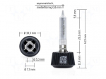 Tip | chisel | 8mm | longlife | for soldering station