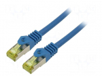 Patch cord | S/FTP | Cat: 6a | RJ45 plug,both sides | stranded | Cu | 5m