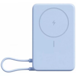 External battery Xiaomi 10000mAh Ice Blue Magnetic integrated USB Type-C wireless