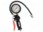 Wheel inflation gun | with manometer | 80mm