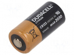 Battery: lithium | 3V | CR123A,R123 | &Oslash;17x34mm | non-rechargeable