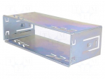 Car radio mounting half frame | 1 DIN | zinc | Alpine