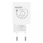 OBAL:ME Wall Charger USB-A + USB-C 25W / white