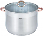 T&ouml;&ouml;riistad ja m&otilde;&otilde;teseadmed // Uued tooted t&ouml;&ouml;riistade, tarvikute kategoorias // Garnek stalowy z pokrywą, 18.7l, śr.32cm, klausberg, kb-7797