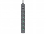 Tracer 47813 Super Line+ Graphite 1.5m (5 outlets )