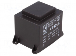 Transformer: encapsulated | 50VA | 230VAC | 12V | 12V | 2083mA | 2083mA