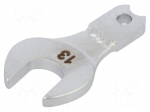 Wrench tip | torque,spanner | Spanner: 13mm | L: 120mm