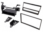 Radio frame | Nissan | 1 DIN | black gloss