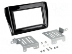 Radio frame | Suzuki | 2 DIN | black gloss