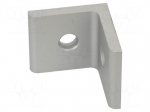 Angle bracket | for profiles | W: 36mm | L: 40mm | aluminium