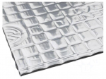 Damping mat | Mat: aluminium foil,butyl rubber | 375x250x2mm