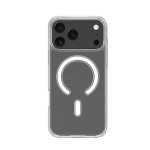 Silicone back case Riff for Apple iPhone 17 Pro &mdash; ultra-thin transparent
