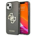 Guess GUHCP13SPCUGL4GBK Glitter 4G Big Logo Hardcase for iPhone 13 mini 5,4" / black