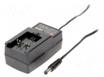 Power supply: switched-mode | volatage source | 48VDC | 0.5A | 24W