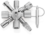 Knipex TwinKey 00 11 01, socket wrench (for common cabinets and locking systems)